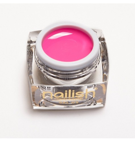 Gel UV Color Nailish Pink 5 ml pour manucure ongles et nail art en gel uv. 