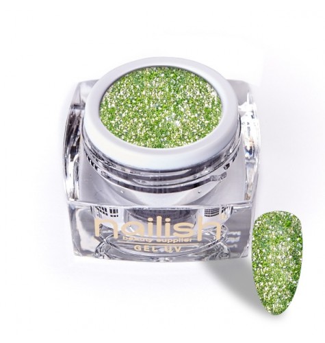 Gel Glitter UV/LED Luxury Green Garnet 5ml