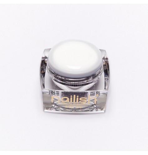 Gel French UV/LED Soft White 30 ml pour manucure ongles et nail art en gel uv.