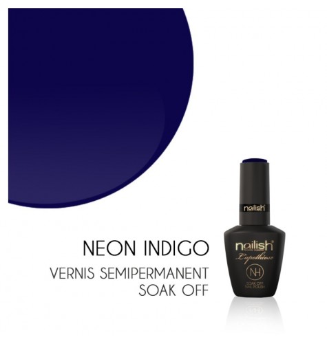 Vernis Semi Permanent UV/LED Néon Indigo L'apothéose Nailish