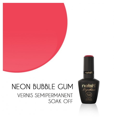 Vernis Semi Permanent UV/LED Néon Bubble Gum L'apothéose Nailish