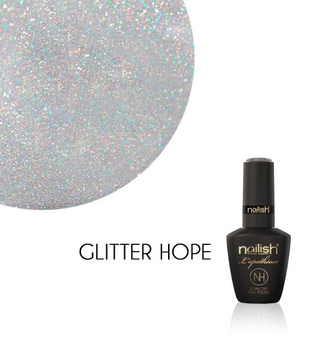 Vernis Semi Permanent UV / LED Glitter Hope L'Apothéose Nailish