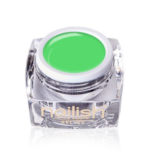 Gel Neon UV/LED Nailish Apple Green  manucure ongles et nail art 